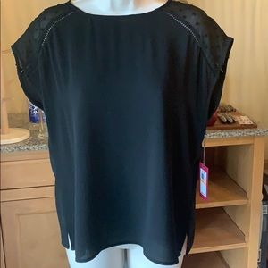Black Vince Camuto Blouse